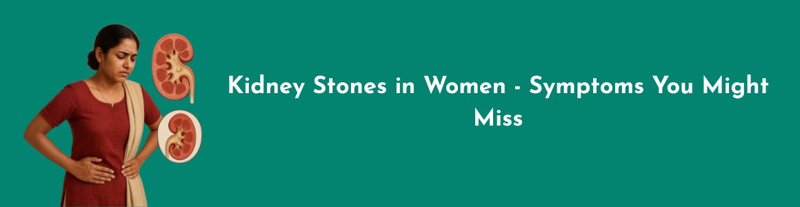 Kidney Stones in Women - Symptoms You Might Miss