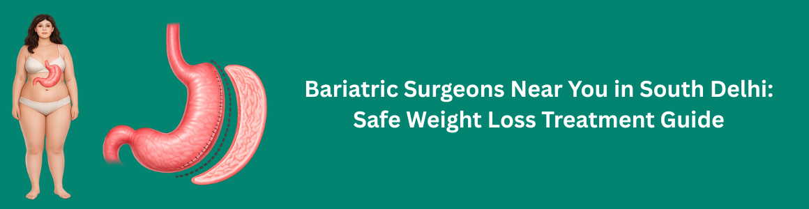 Bariatric Surgeons Near You in South Delhi: Safe Weight Loss Treatment Guide